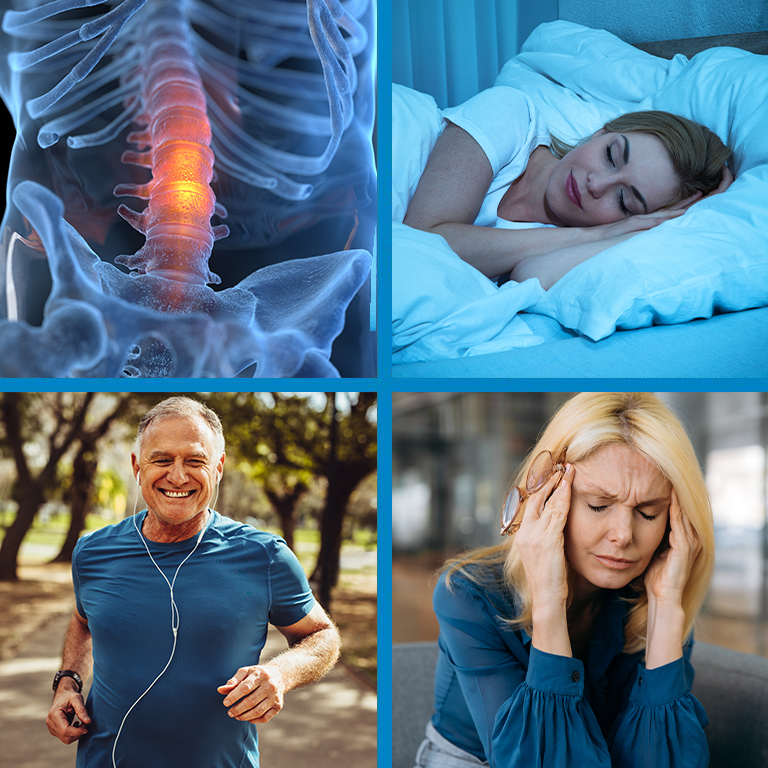 benefits of gonstead chiropractic method; pain relief, better sleep, improved mental health, and improved mobility